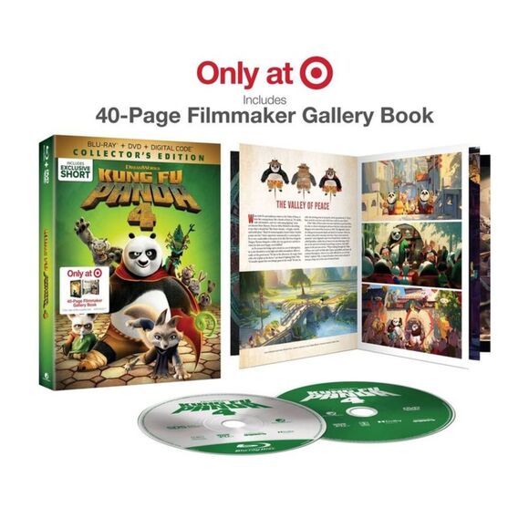 Universal Home Video - Kung Fu Panda (Blu-ray + DVD + Digital) Green - Picture 1 of 2